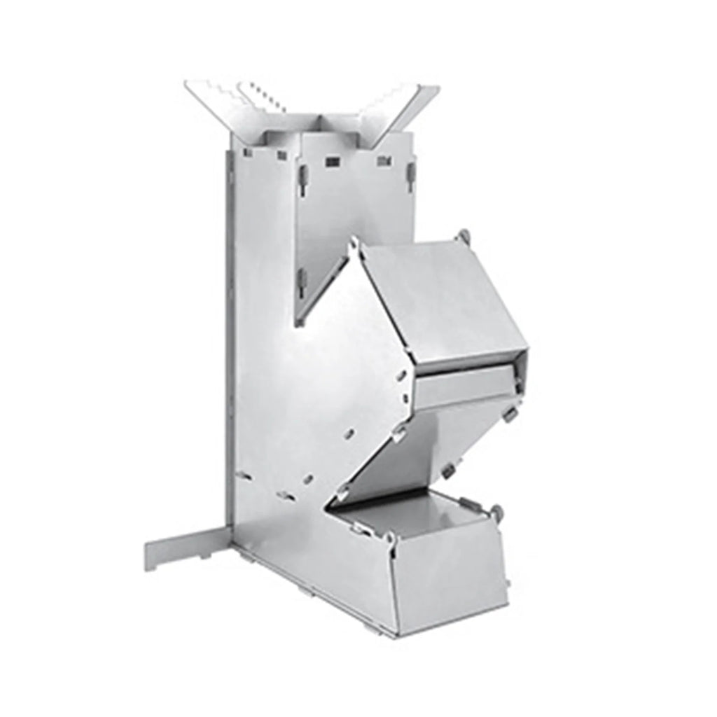 Collapsible Stainless Steel Wood Burning Stove Q748935