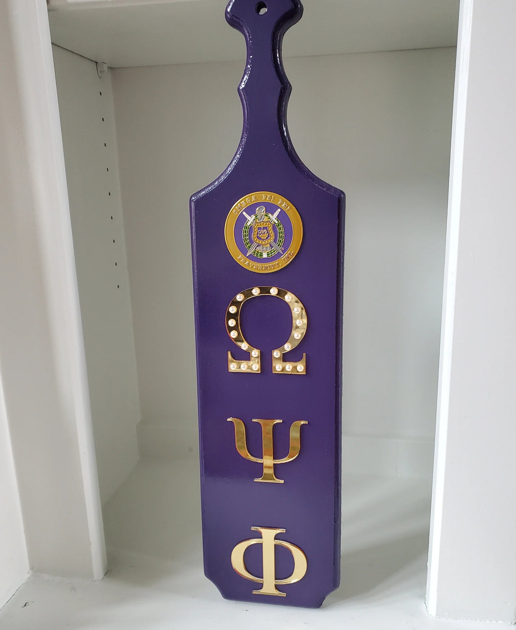 Purple Wooden Paddle V515336