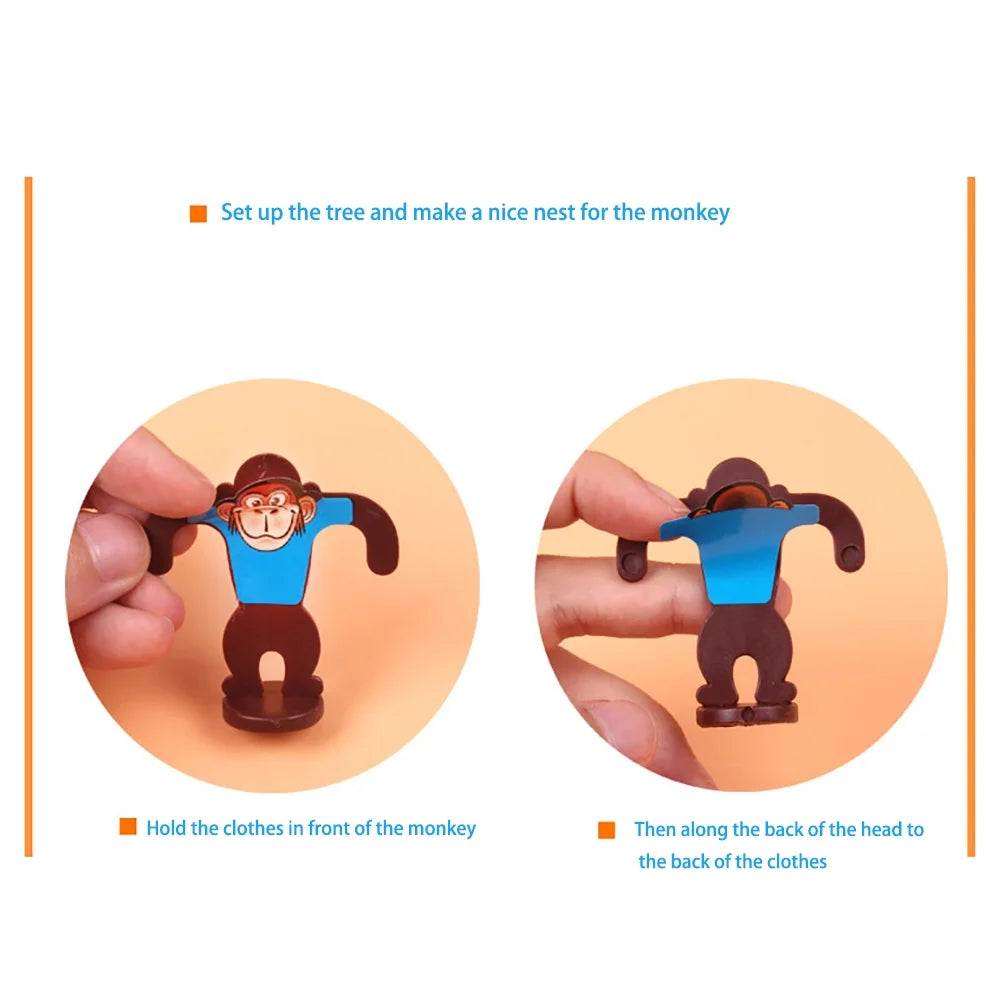 Happy Jumping Monkey Family Party Game D6116