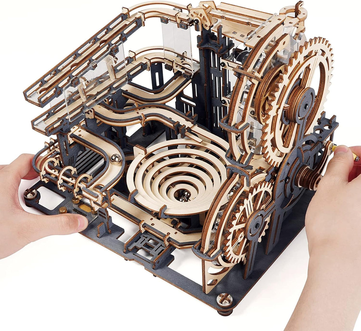 Marble Run 3D Wooden Puzzles Pack of 2 X719785