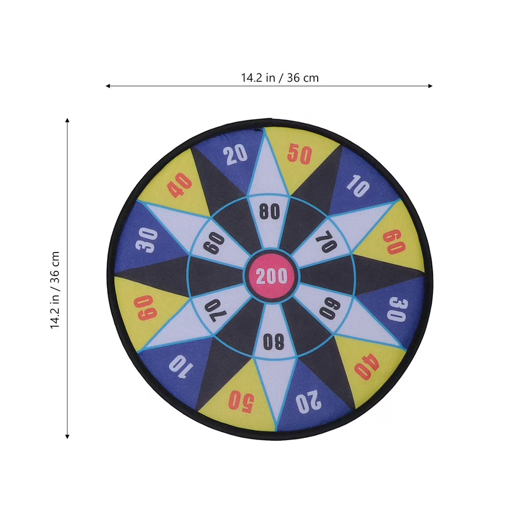 2 Sets Sticky Ball Dart Board Toy I6524