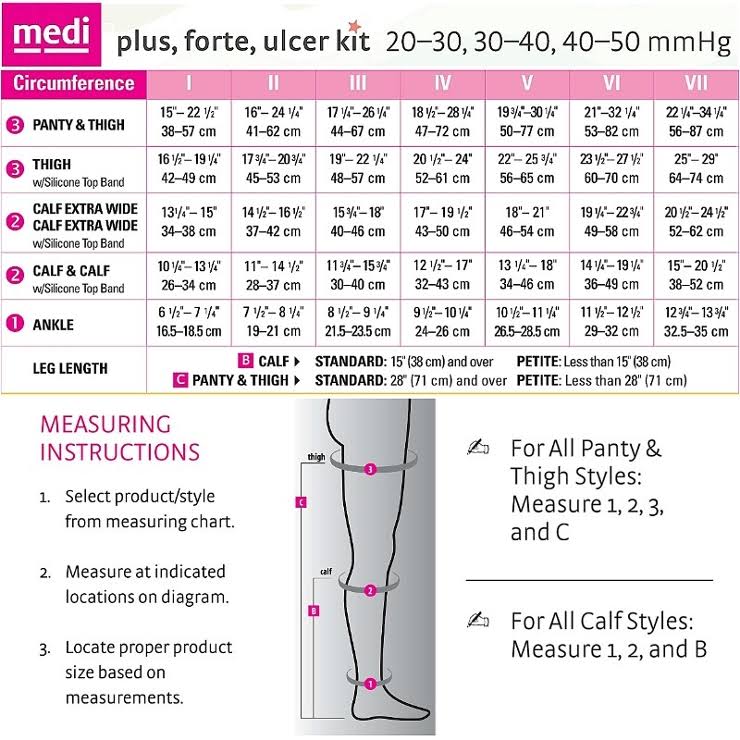 Beige Thigh High Compression Stockings Y64393