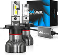 H4 LED Headlight Bulbs 6500k Cool White IP67 Pack of 2 C862916