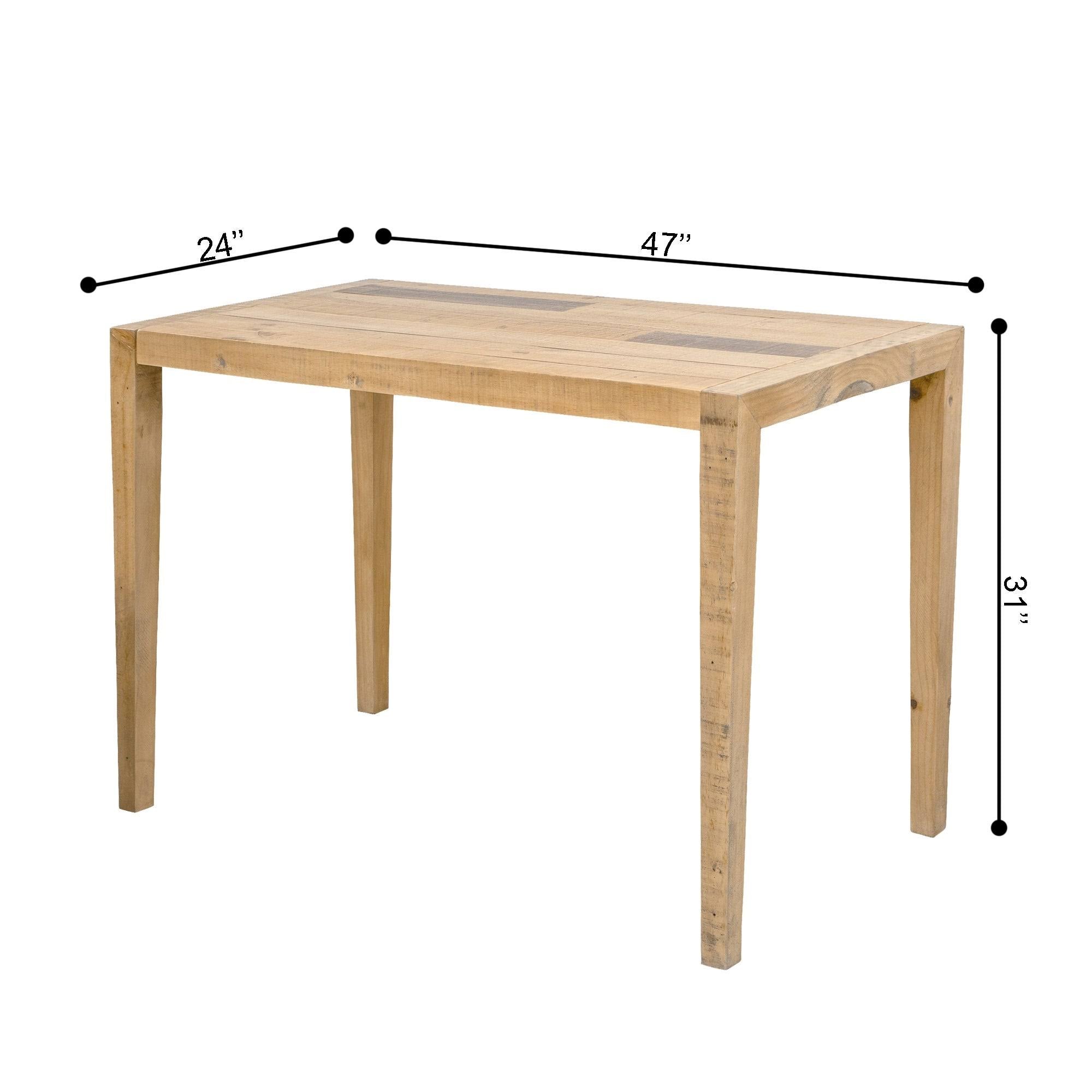 Grey Reclaimed Wood Writing Desk and Filing Cabinet O729380