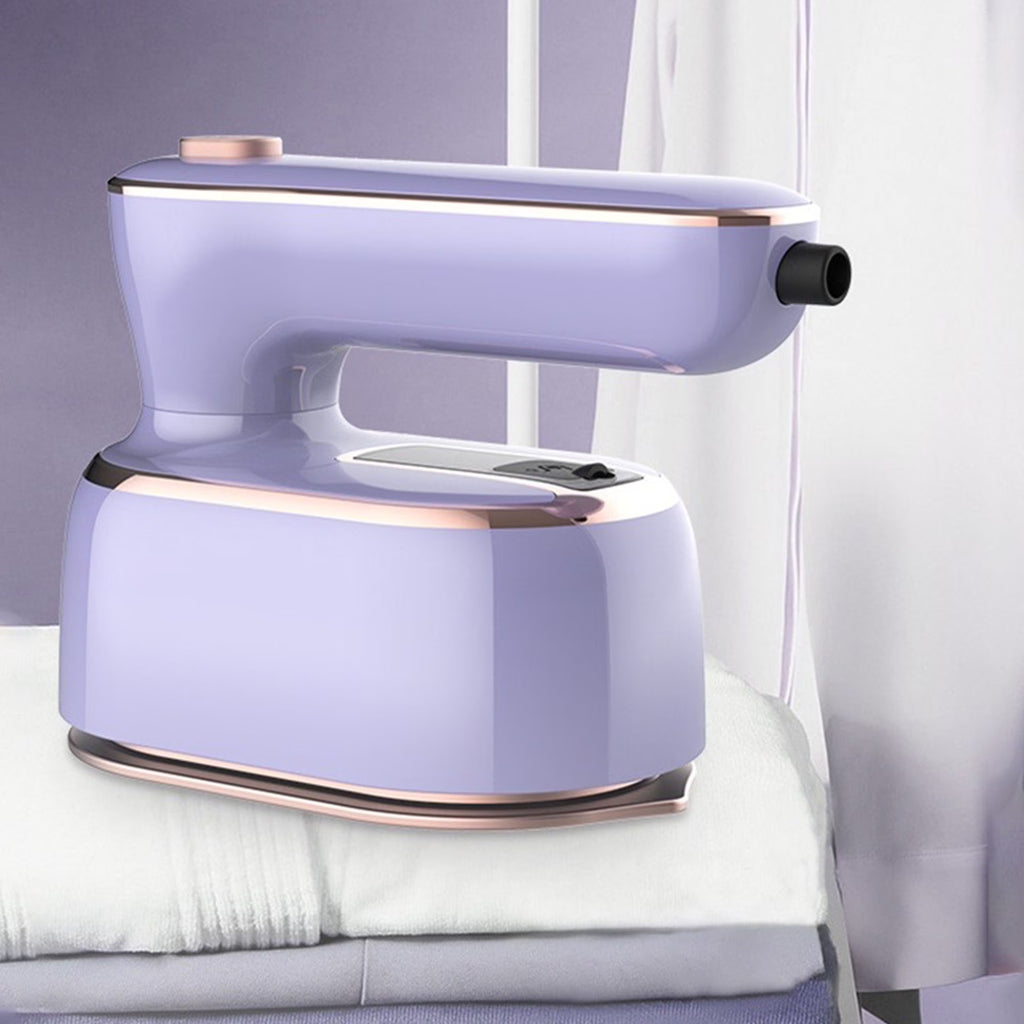 Purple Mini Handheld Travel Steamer Iron for Clothes S777496