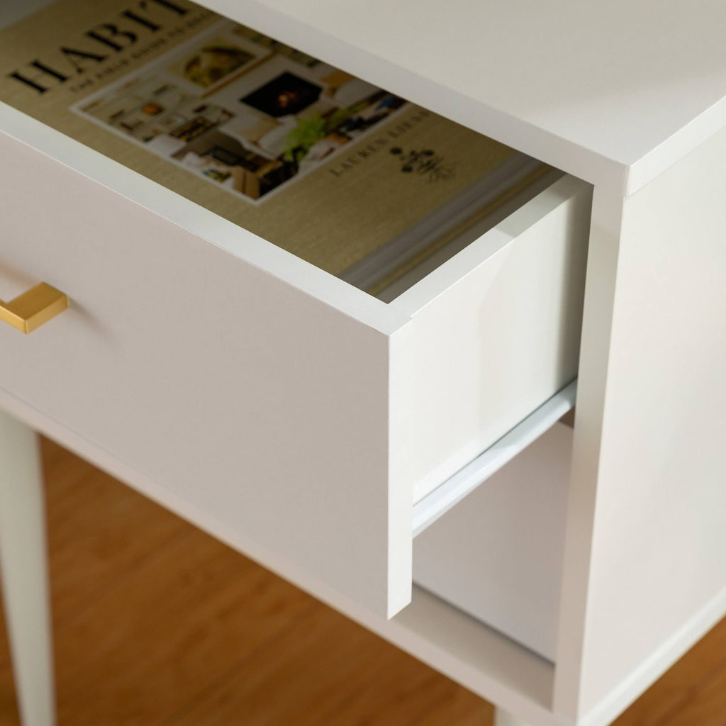 2-Drawer Side Table (Black) D29815