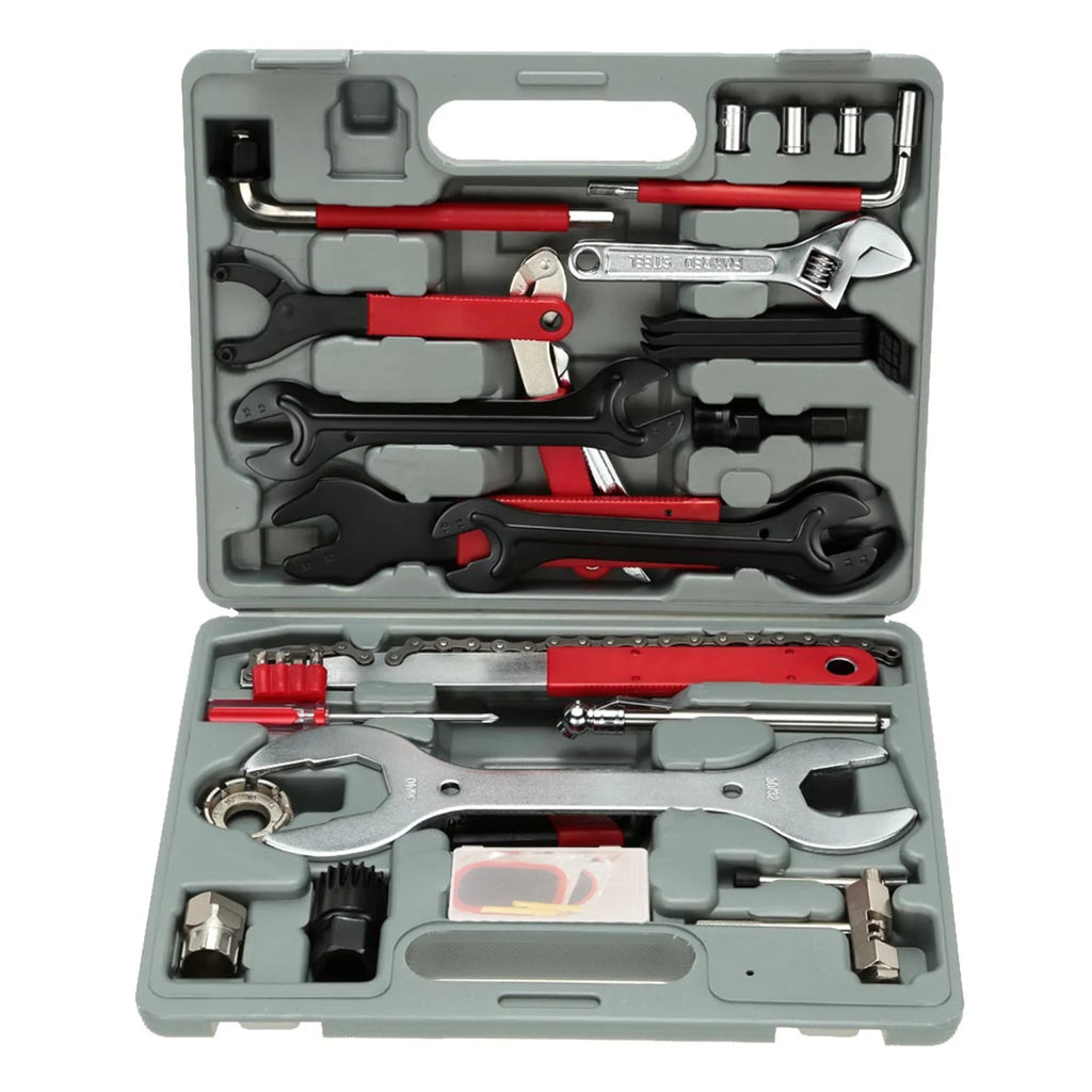 Portable Multifunctional Cycling Bike Tool Kit Set Carbon Steel Tools J557649
