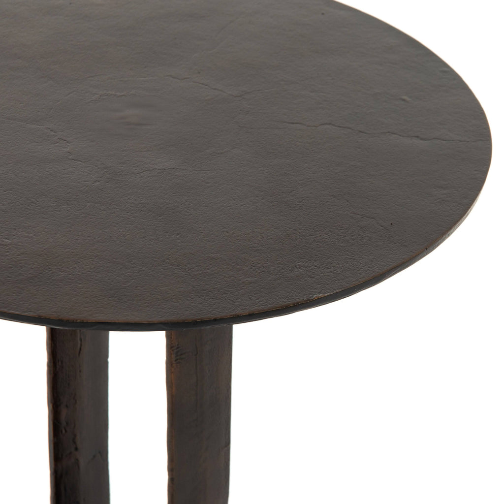 Antique Rust End Table J19410