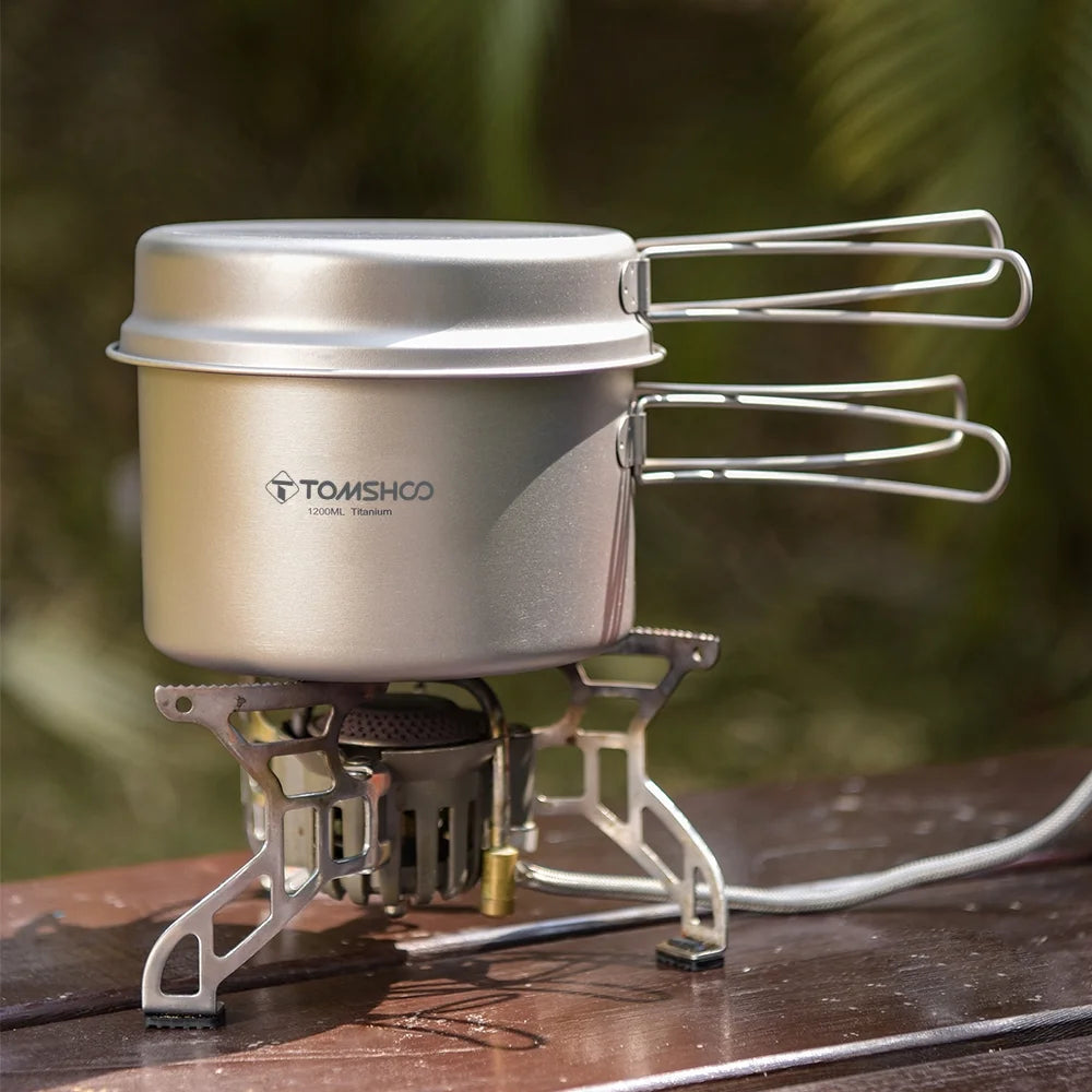 Titanium Pot and Plate Set with Frying Pan I64020