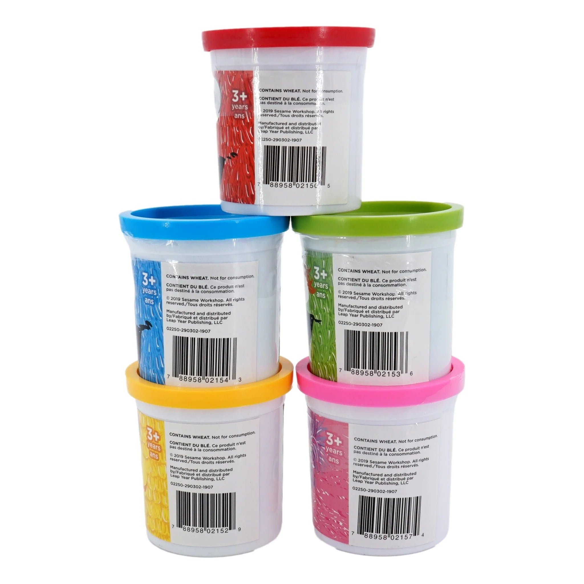 Play Modeling Dough, 5-Pack, 4oz Cans U737