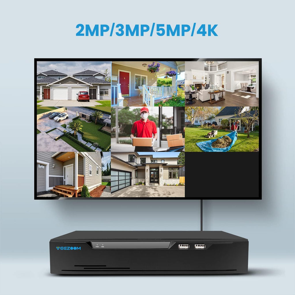 4K 8 Channel NVR with Pre-Installed 2TB Hard Drive A94150
