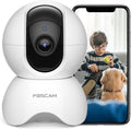 5MP WiFi Dome Indoor Security Camera Pan/Tilt IP Camera with 2 Way Audio Night Vision, Pack of 2 T85983