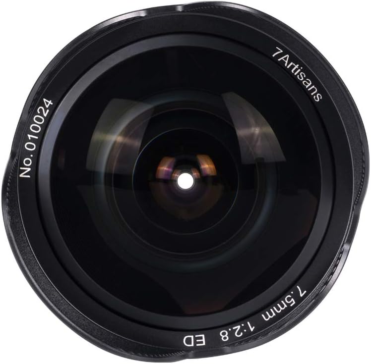 7.5mm F2.8 II Fisheye Lens APS-C 190° Ultra Wide Angle Manual Fixed Lens J99599