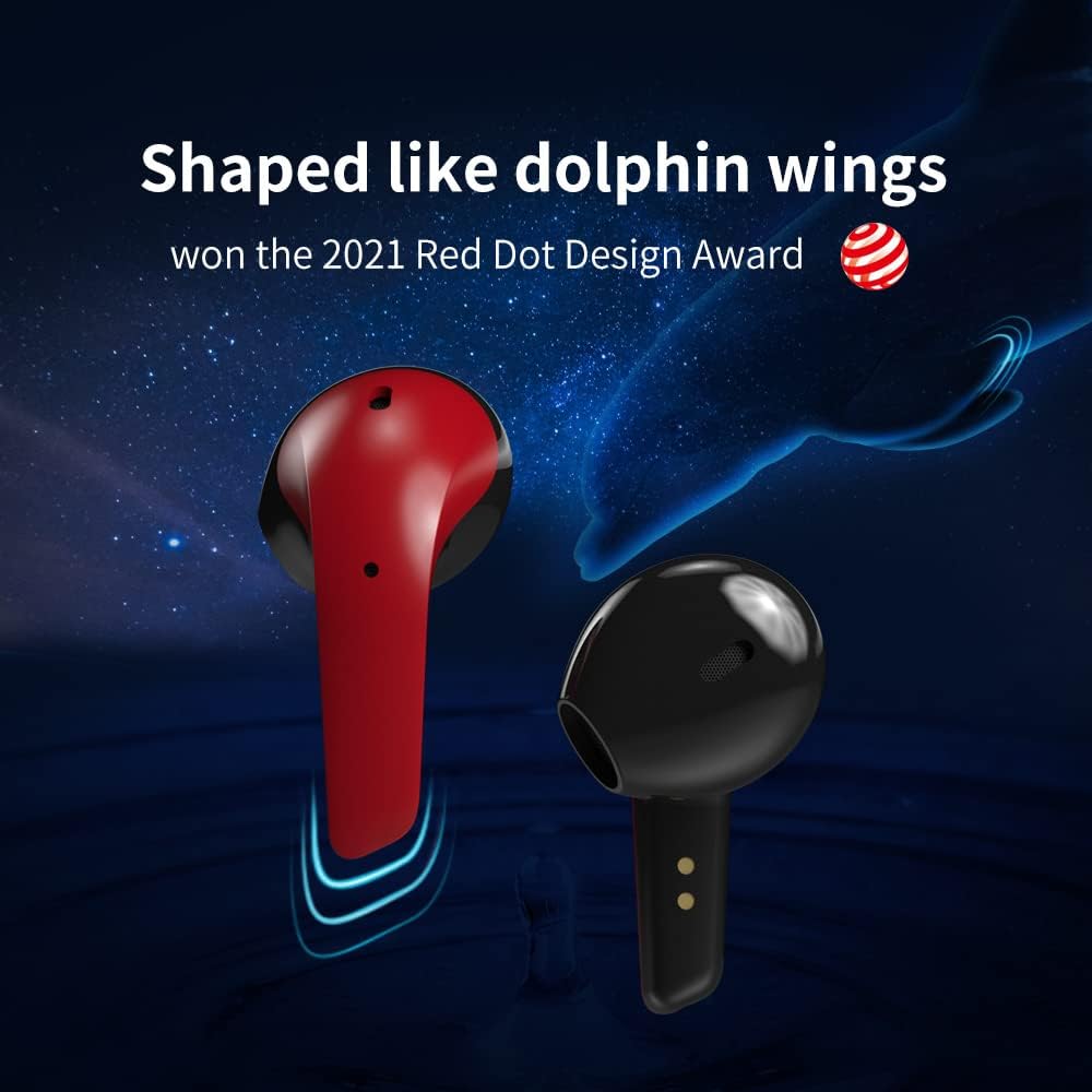 Black True Wireless Earbuds with Noise Cancelling E4631