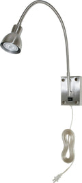 Brushed Steel LED Gooseneck Light U63971