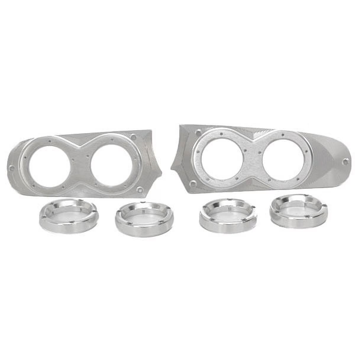 Aluminum Marine Boat Gauge Plates with Bezels Y6768