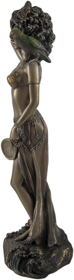 9.5 Inch Cold Cast Resin Antique Bronze Finish Statue R745451
