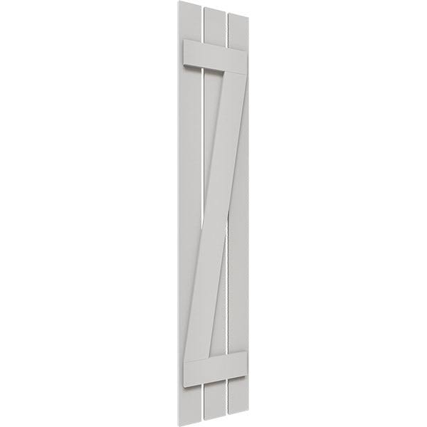 Rustic Faux Wood Shutters V159799
