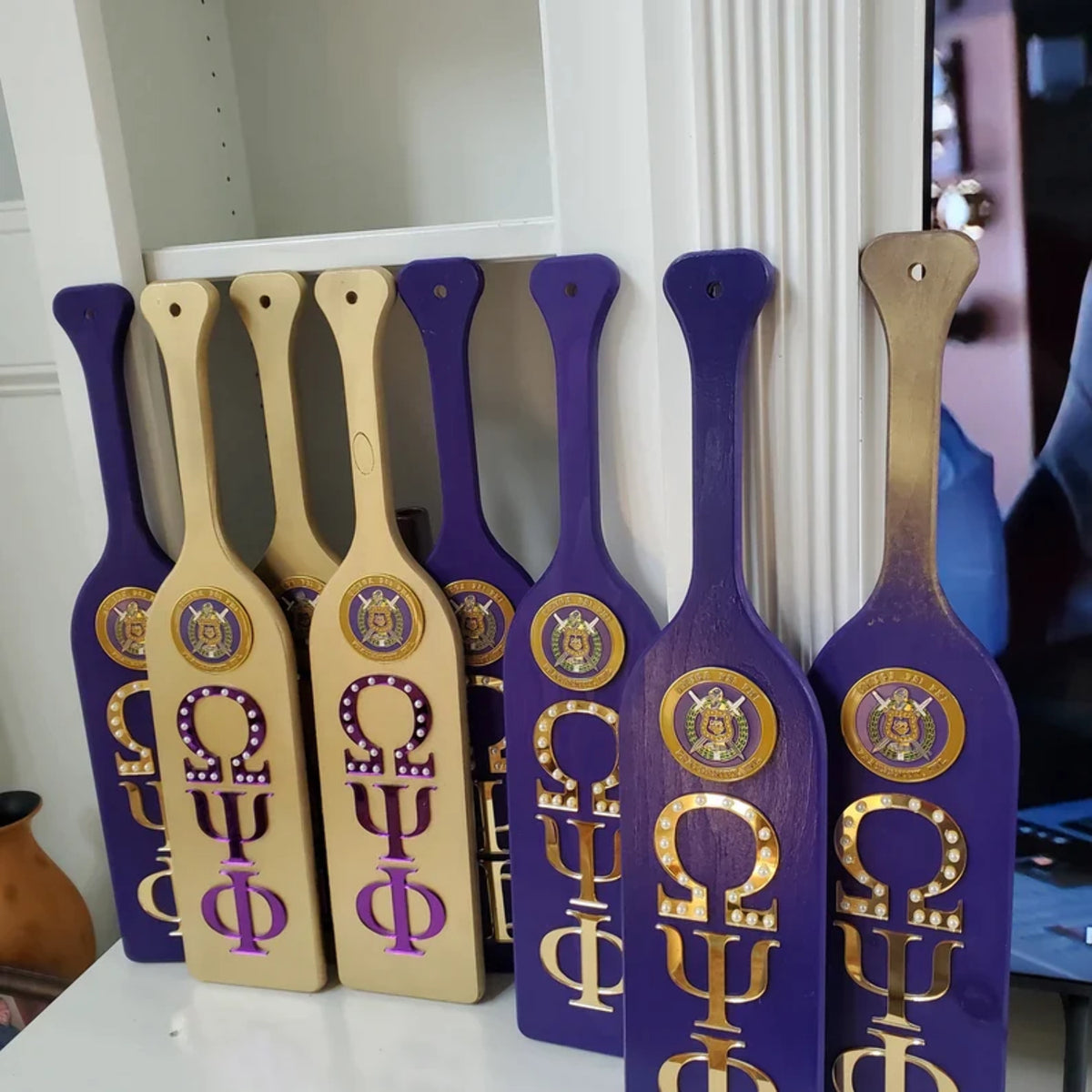 Purple Wooden Paddle V515336
