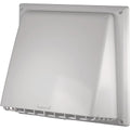 White Plastic Kitchen Wall Vent Cap U163910