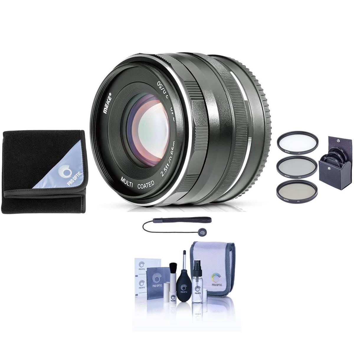 50mm f/2.0 Lens for Fujifilm X, Black D6015