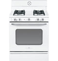 White Freestanding Gas Range with Broiler Drawer P228185
