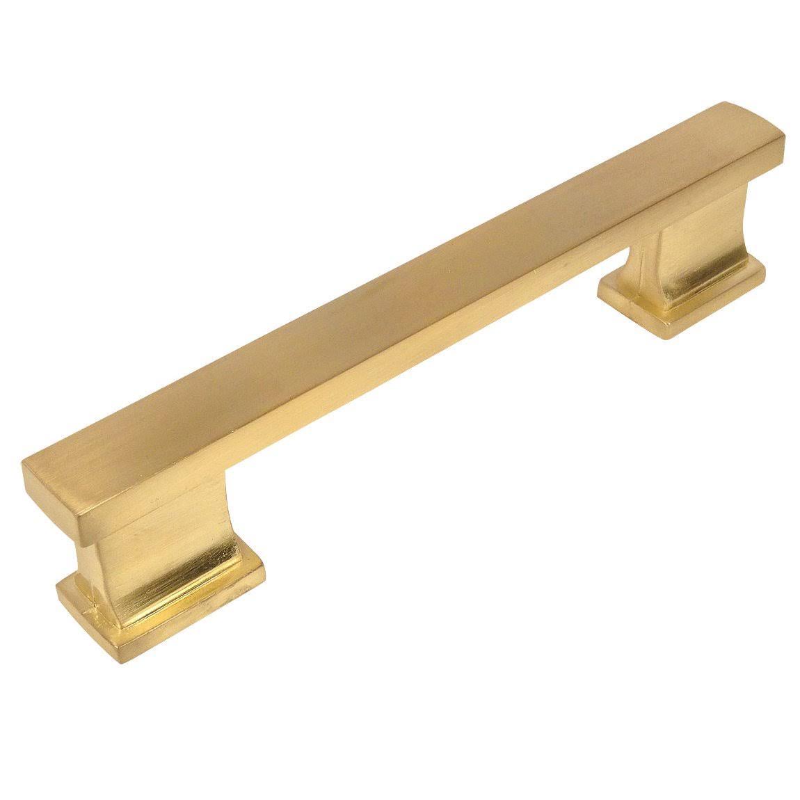 10 Pack Brushed Brass Cabinet Hardware Handle Pull 3-3/4x22 inch 96mm Hole Centers H240259