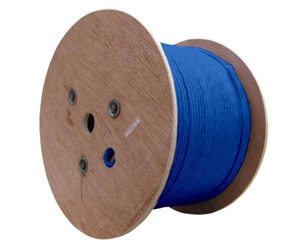 Cat6a Shielded Plenum CMP 23 AWG 1000ft Green Bulk Ethernet Cable D194900