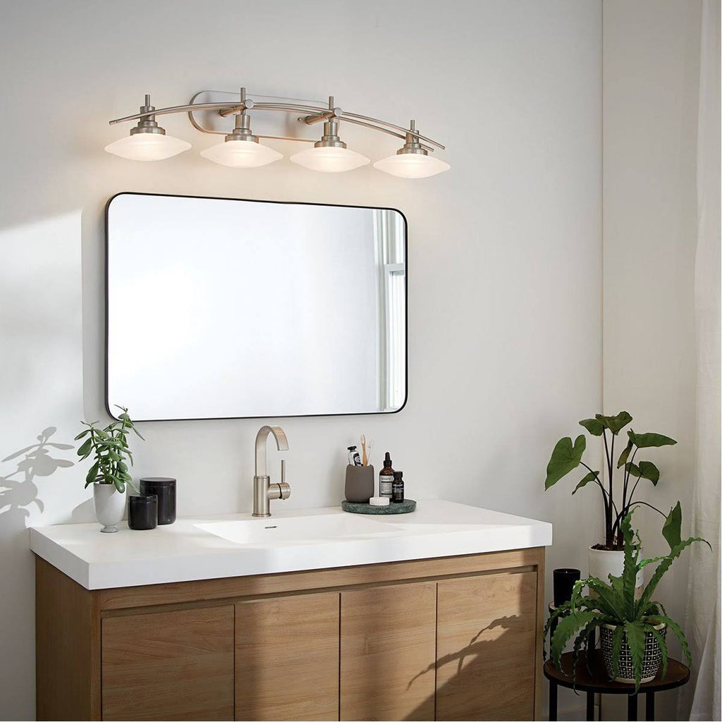 Four Light Chrome Bath Q3223