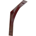 Hammered Bright Red Steel Bracket O29418