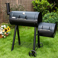 Charcoal Grill with Offset Smoker F88528