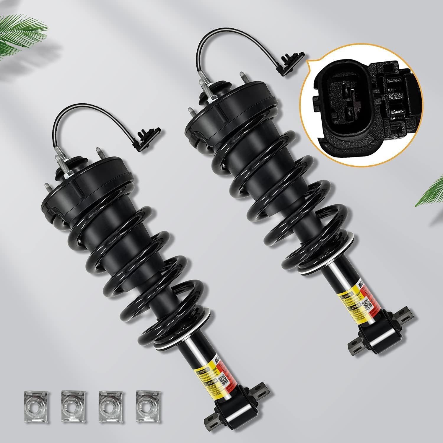 Front Shock Absorbers 2PCS Magnetic Struts Assembly R19811