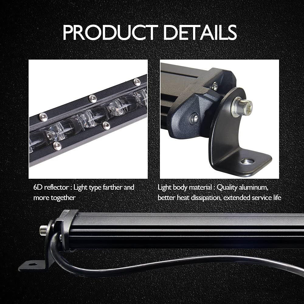 32 inch 150W Single Row LED Light Bar M970380