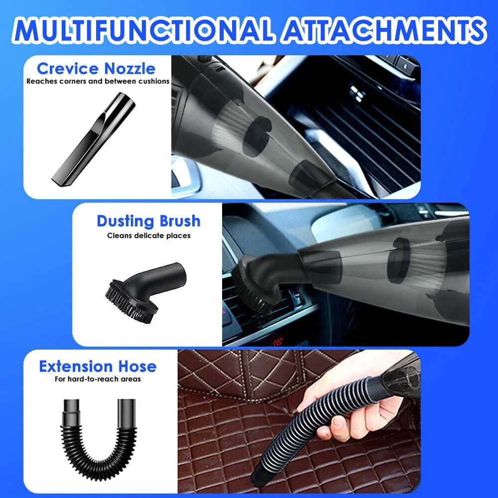 Portable Wet&Dry Handheld Car Vacuum Cleaner H1420