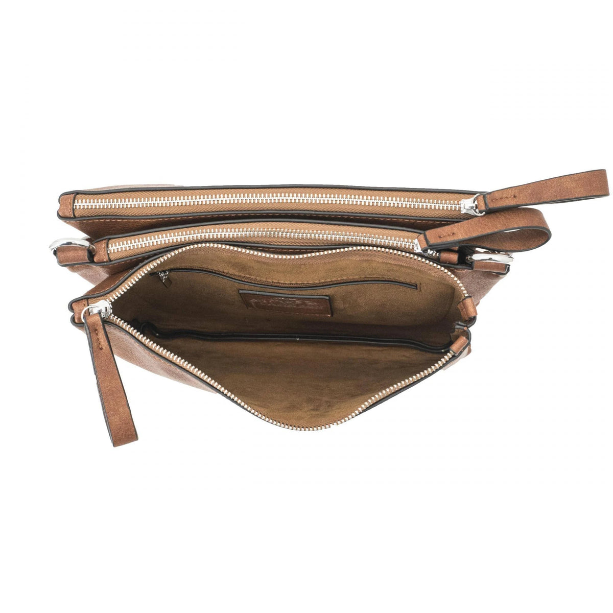 Brown Cross Body Purse N386