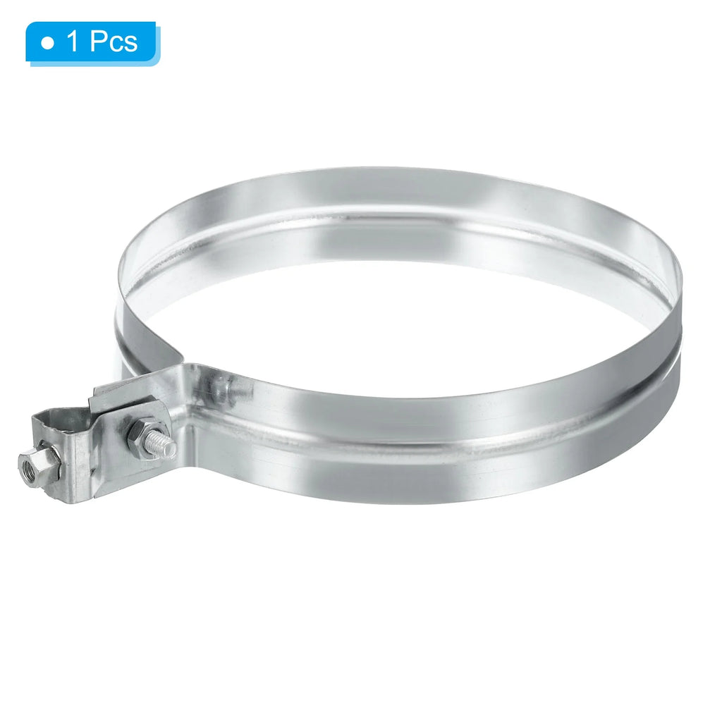 8 Inch Galvanized Steel Worm Gear Hose Clamp M996