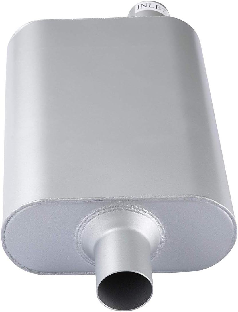 2 inch Inlet/Outlet Dual Chamber Muffler Pack of 2 P989