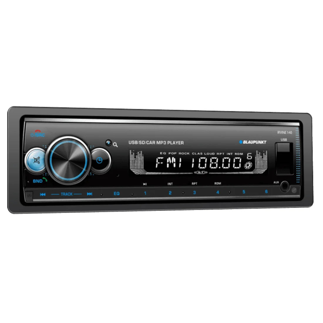 1-DIN Car Stereo Receiver with Bluetooth Z447