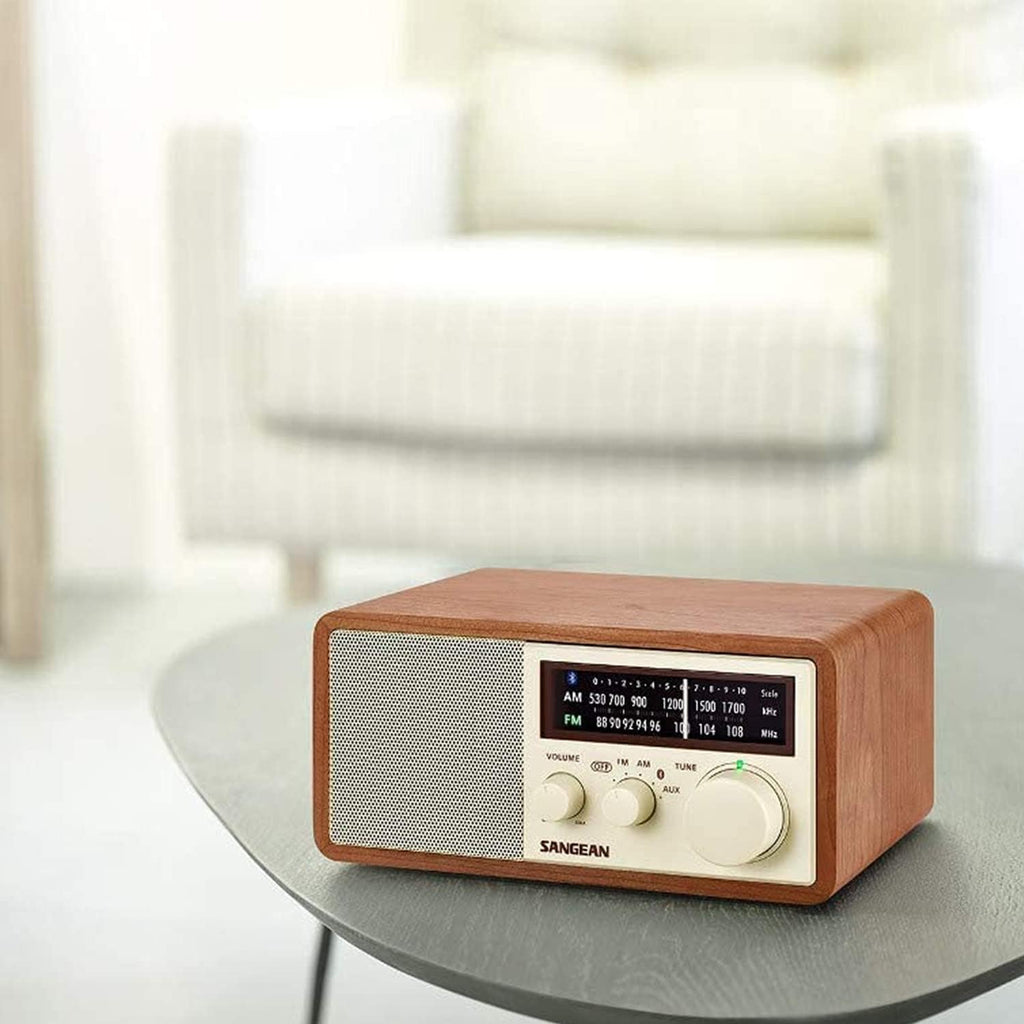 Wooden Cabinet Radio with Bluetooth H3191