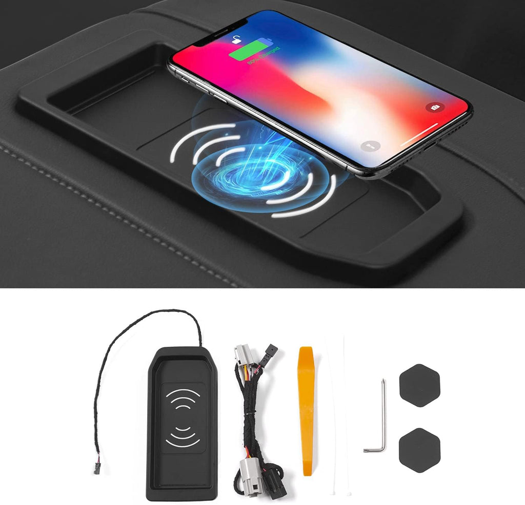 Wireless Charger Tray Center Console Wireless Charging Pad 15W Fast Wireless Phone Charger Z709826