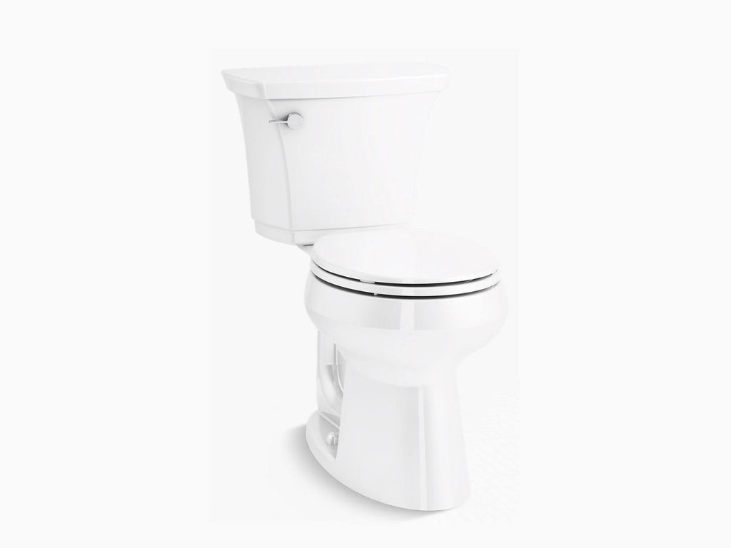 White Round 2-Piece Toilet R758007