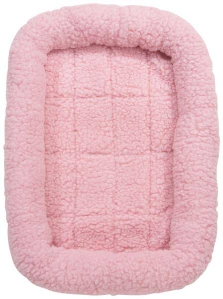 Pink Sherpa Crate Bed J3645