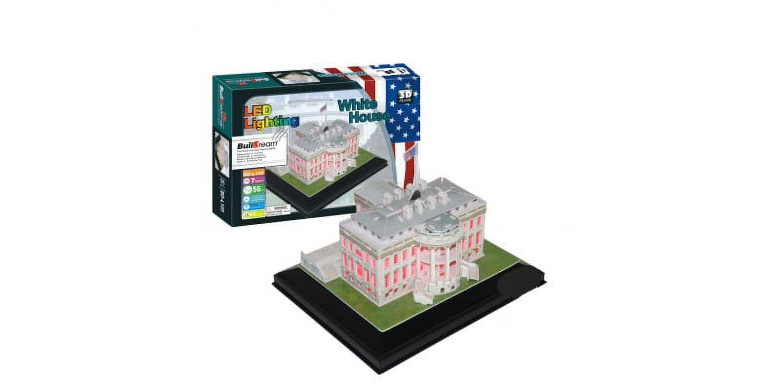 White House With Light L8745
