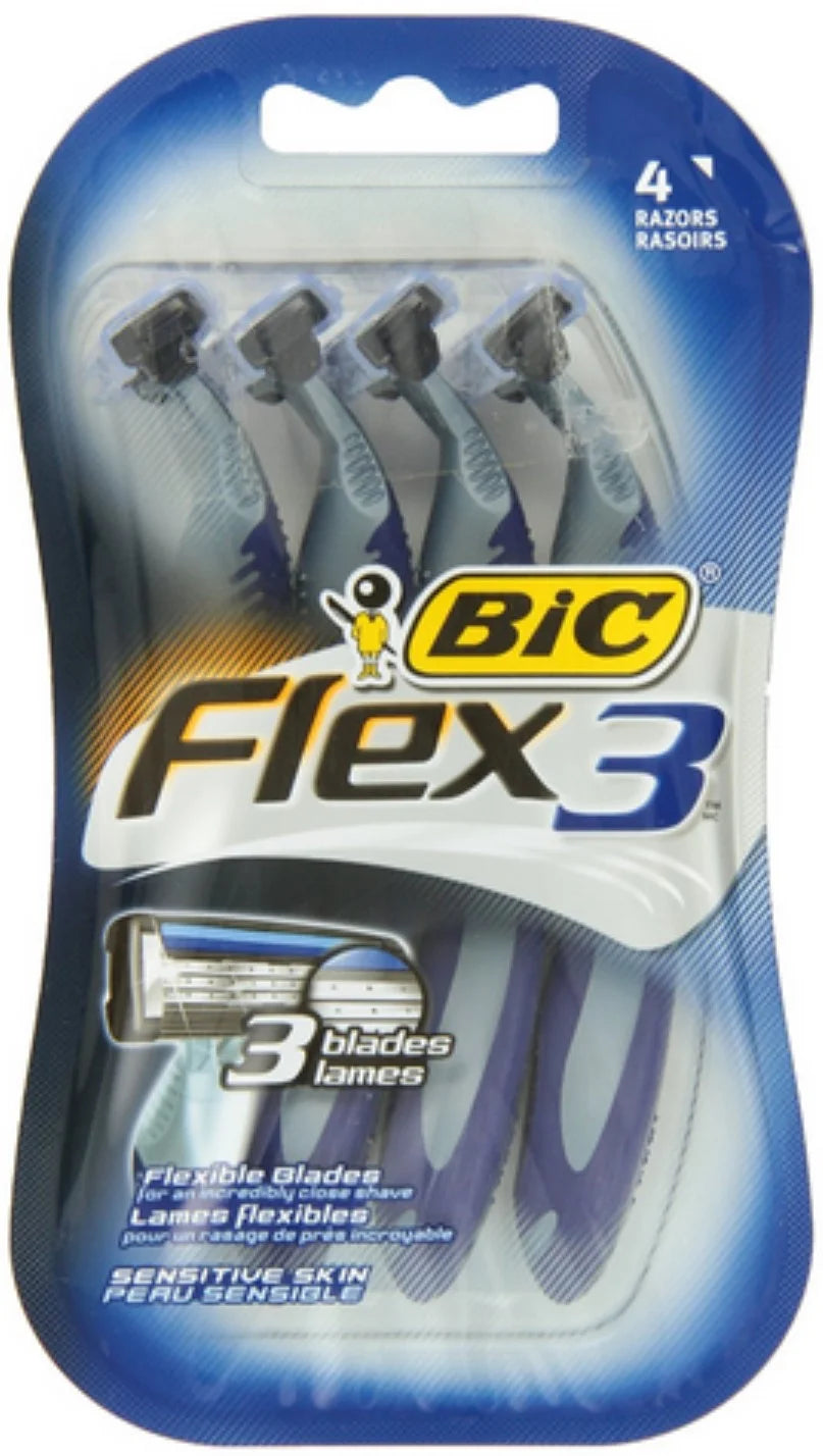 Disposable Shaver, 4 ea (Pack of 6) B173404