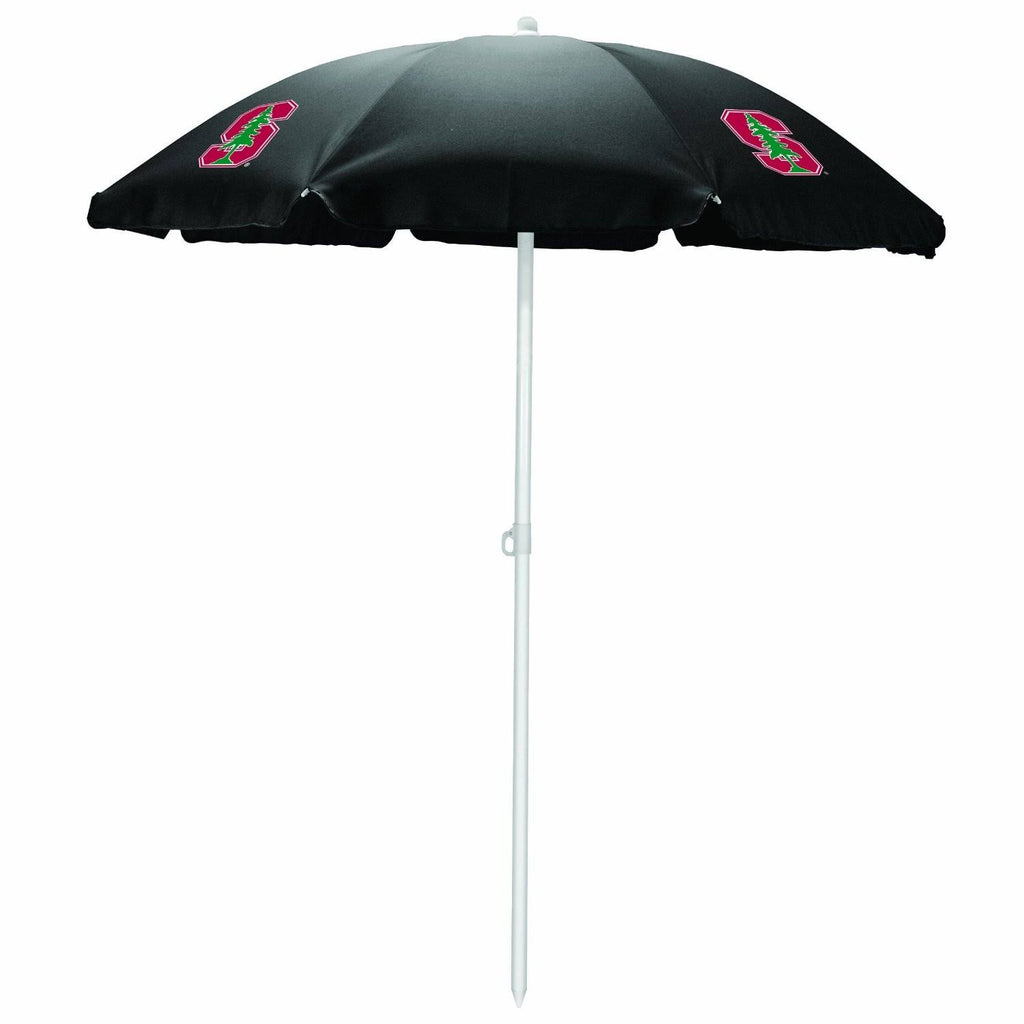 Black 5.5' Portable Beach Umbrella H609