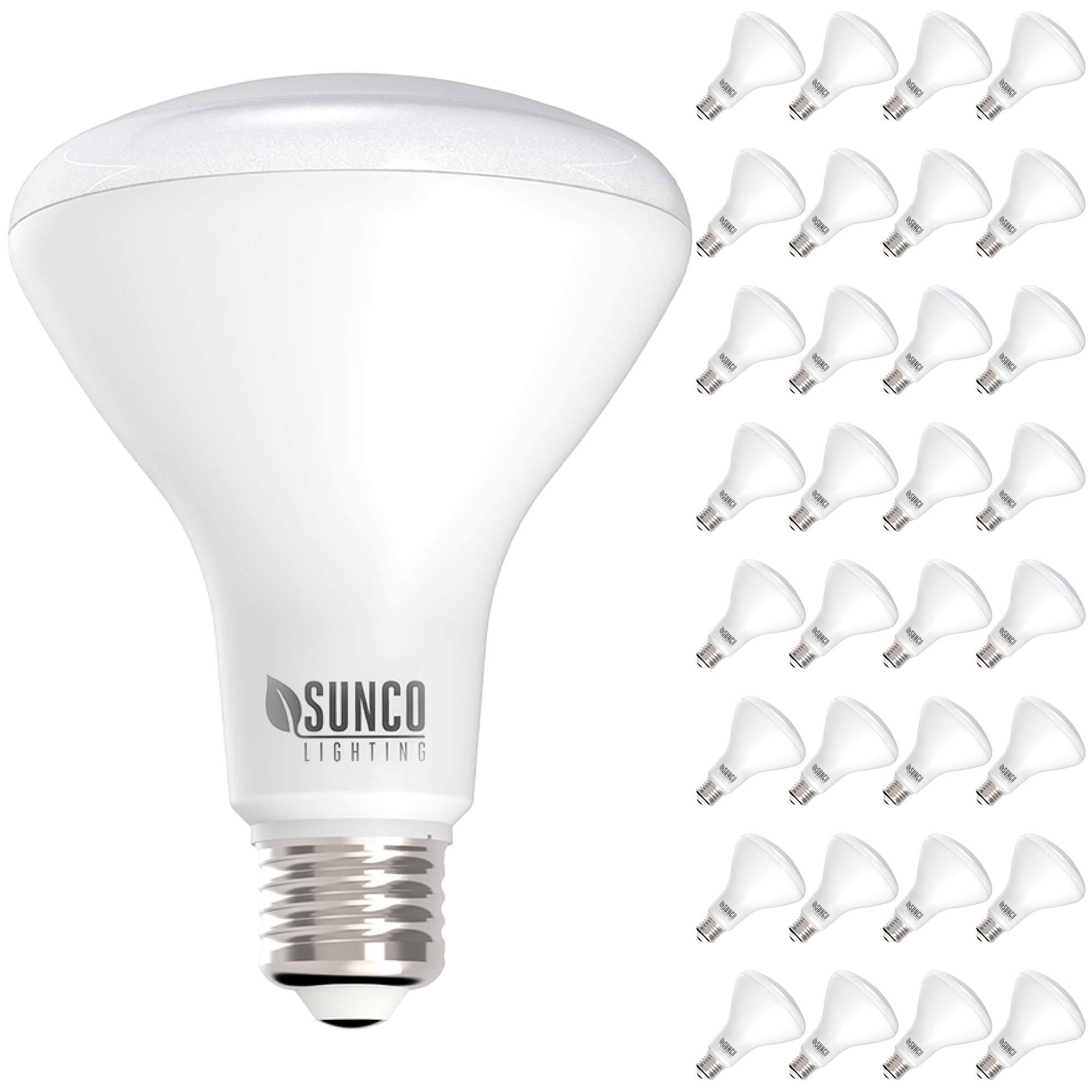 32 Pack BR30 Dimmable Flood LED Light Bulb 11W 2700K Soft White Y199
