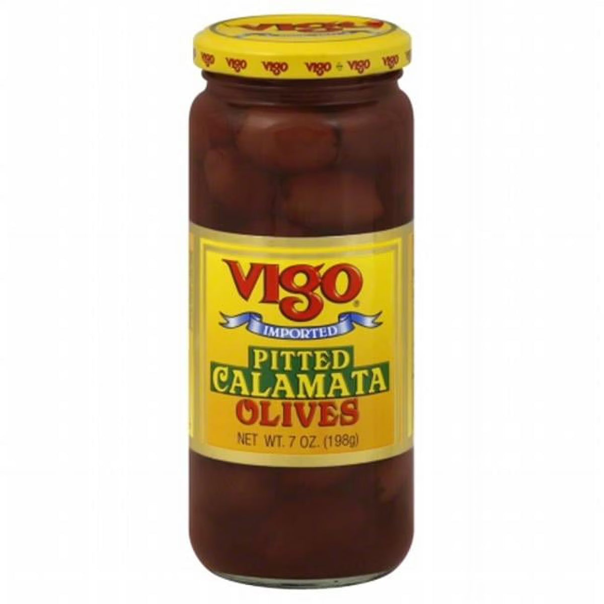 Pitted Calamata Olives - 7 OZ - Pack of 12 O58537