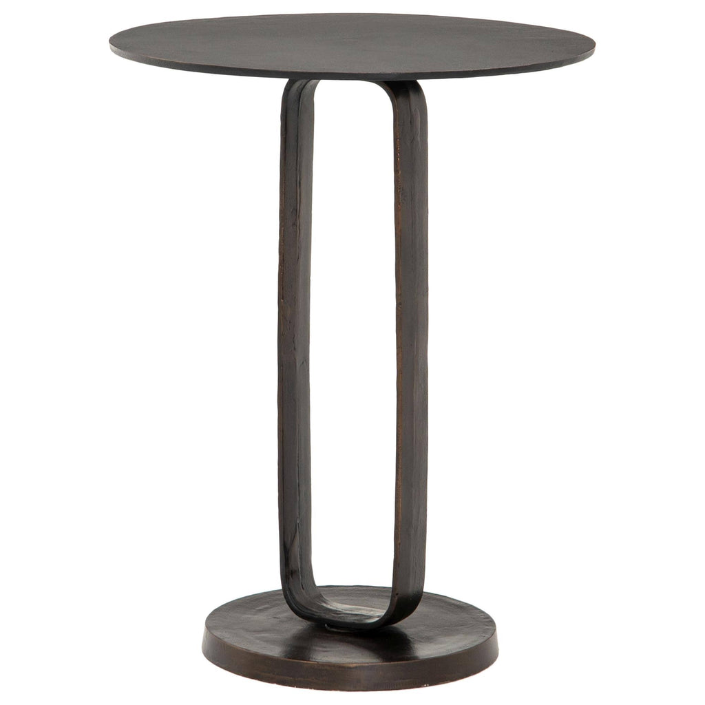 Antique Rust End Table J19410