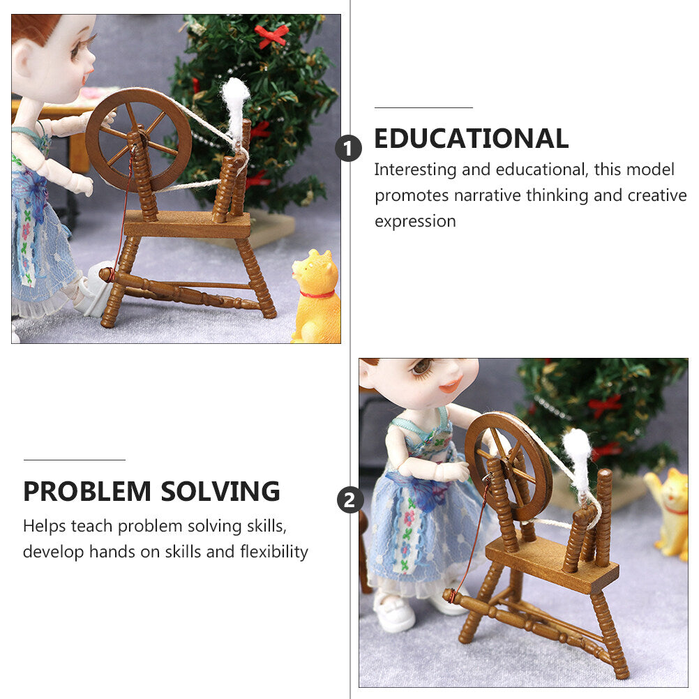 Miniature Textile Making Car Playhouse Furniture Toy R508319