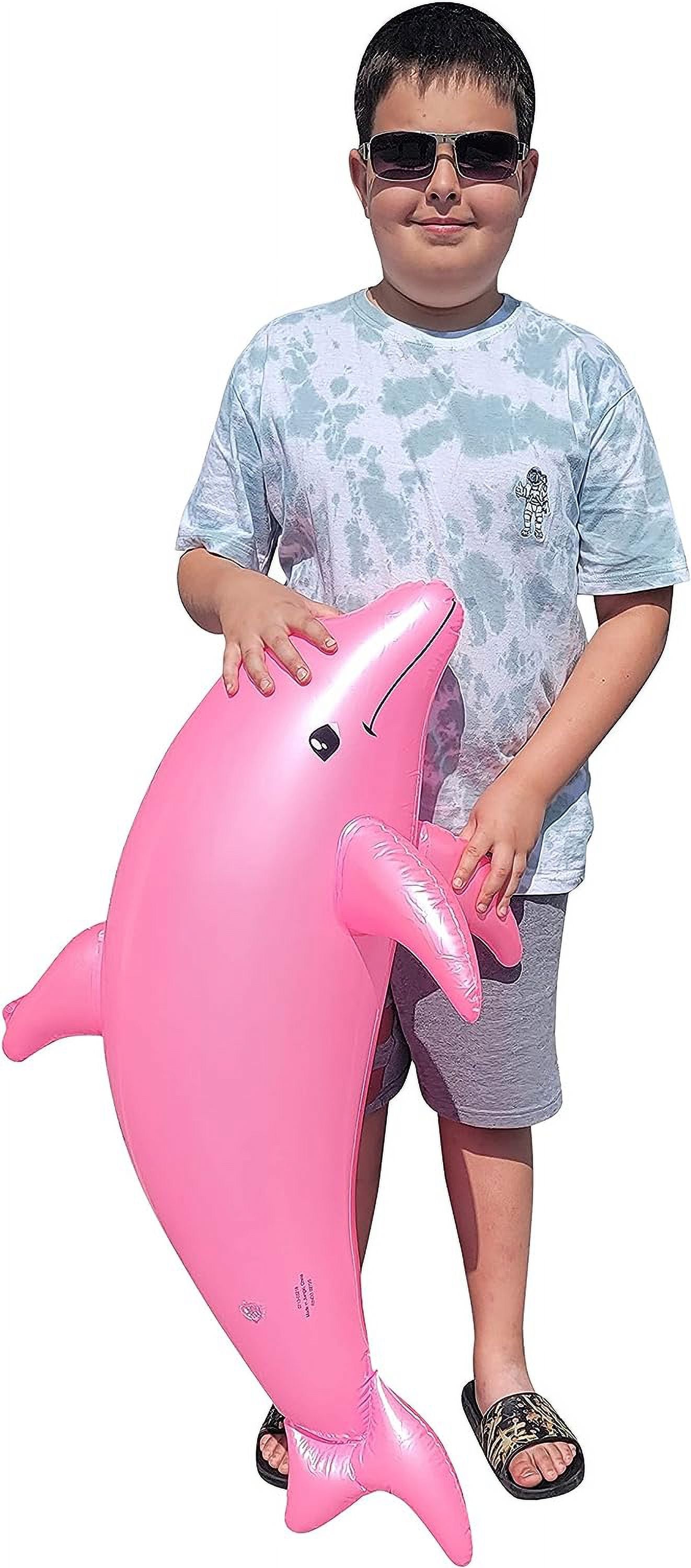 2 Pack Pink 40" Pearlized Inflatable Pool Toy P5806